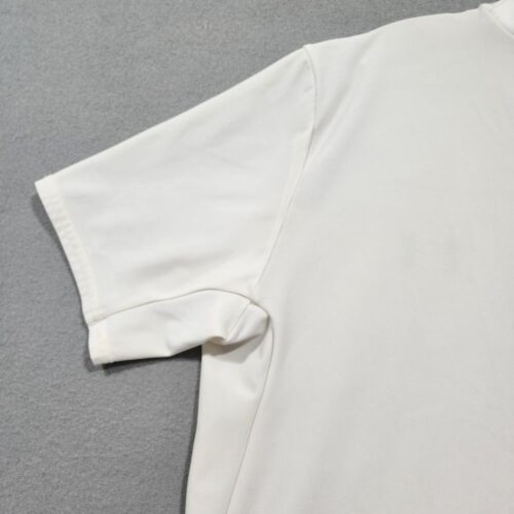 Under Armour Polo Shirt Mens 2XL White TShirt HeatGear Short Sleeve - Picture 13 of 16